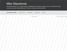 Tablet Screenshot of glazefolio.com